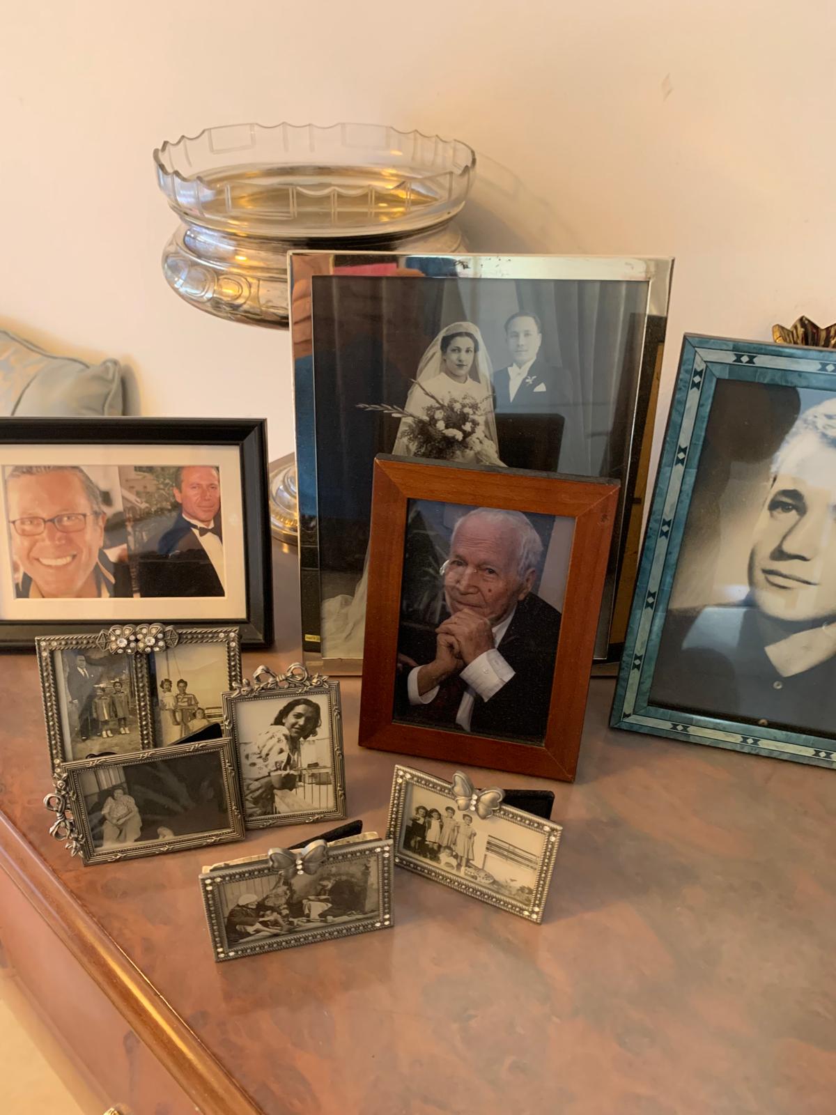 Jacob Assouline et son épouse le jour de leur mariage, Casablanca, février 1938.